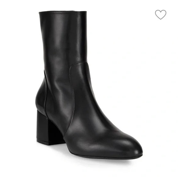 Stuart Weitzman Flareblock Side-Zip Ankle Boots. Size 9.5 Women
N4-8 - Picture 1 of 10